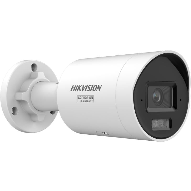 HIKVISION 12MP Acusense Strobe Light and Audible Warning & Smart Hybrid Light Fixed Bullet Network Camera | DS-2CD20123G2-LIUY/S(L)(RB)