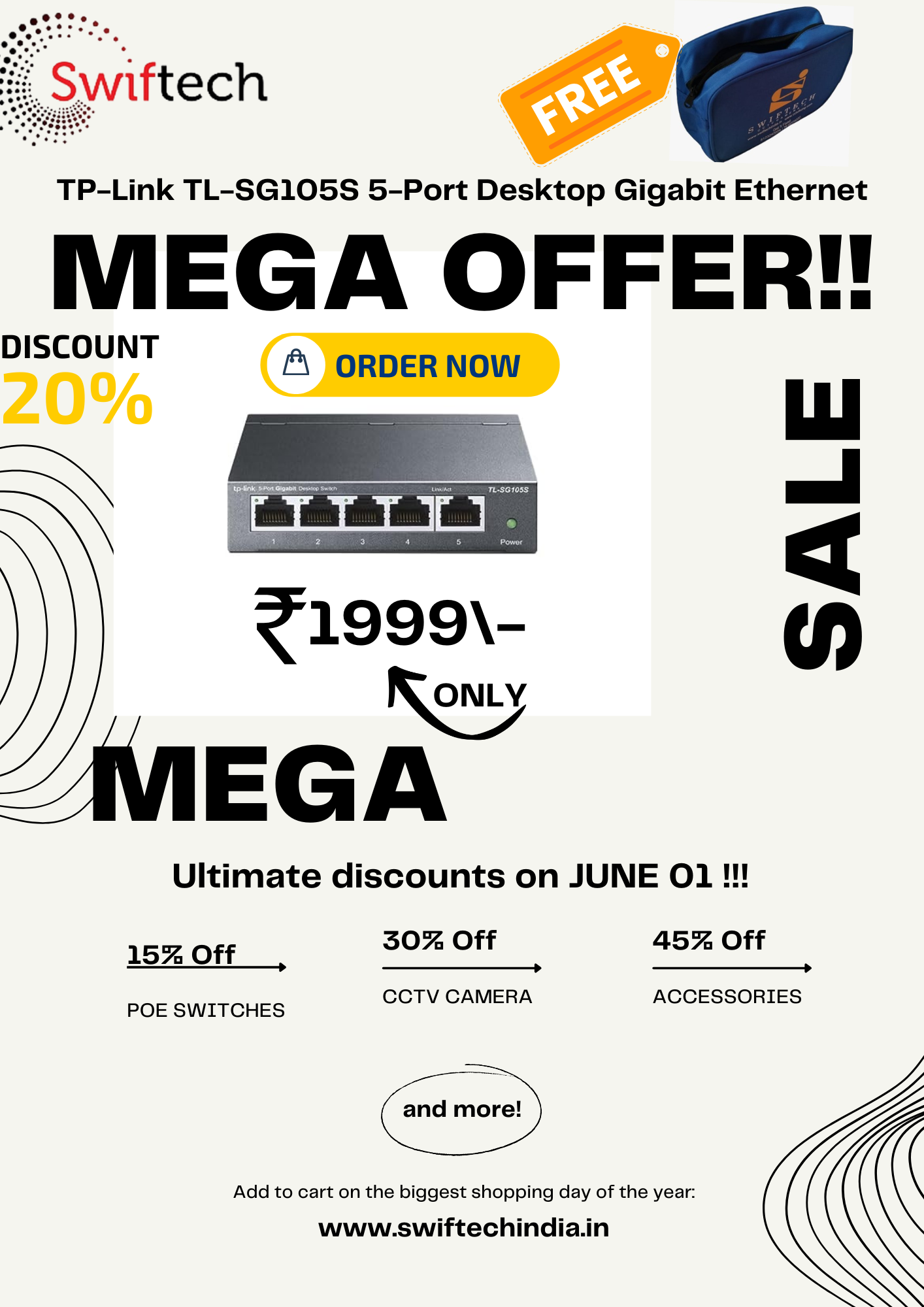 TP-Link TL-SG1005D 5-Port Desktop Gigabit Ethernet
