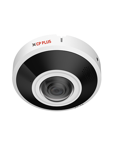 CP PLUS 6MP Network IR Fisheye Camera | CP-UNC-EE61L2C-VMD-Q