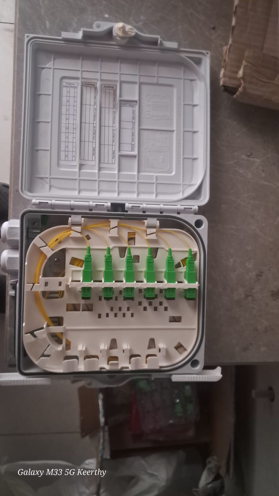 Optical fiber Distributi BOX1*16