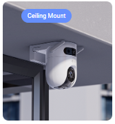 Hikvision | EZIVIZ H9c 2K Dual-Lens Pan & Tilt Wi-Fi Camera