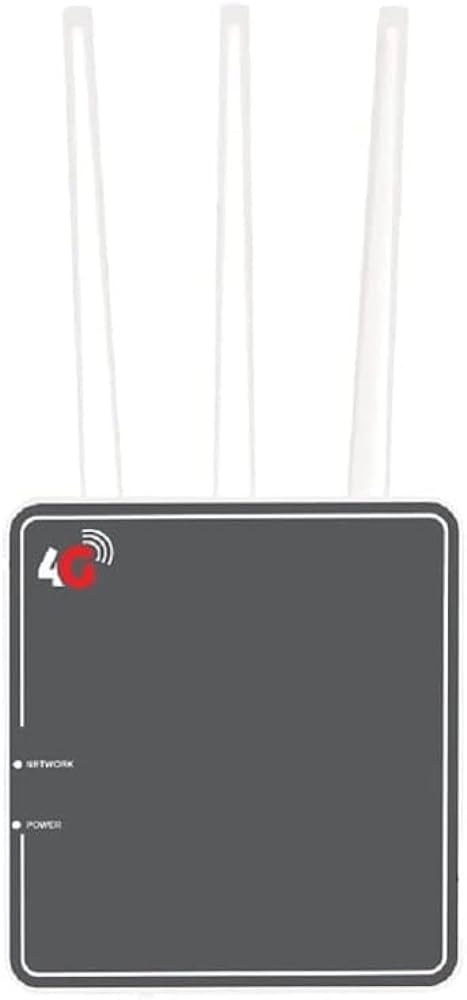 COFE CF-4G 903 with 300Mbps Speed 4G & 5G Sim Support Wi-Fi Router, No Configuration Required, with Micro SIM Card Slot and 3 Antenna - 512MB RAM, Grey (GB_CF-4G 903)