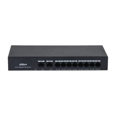 Dahua DH-PFS3010-8GT-65 10-Port Economical Gigabit Switch with 8-Port PoE