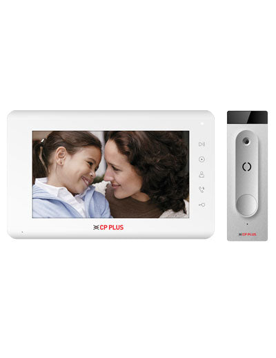 CP PLUS  7” Color Video Door Phone Kit | CP-PVK-70TH