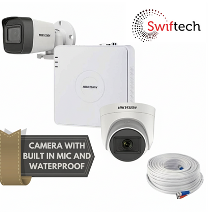 2 CAMERA 2MP CCTV CAMERA KIT
