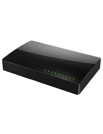 CP-PLUS 8 Port 10/100/1000Mbps Gigabit Ethernet Unmanaged Switch (CP-ANW-GS108-T)