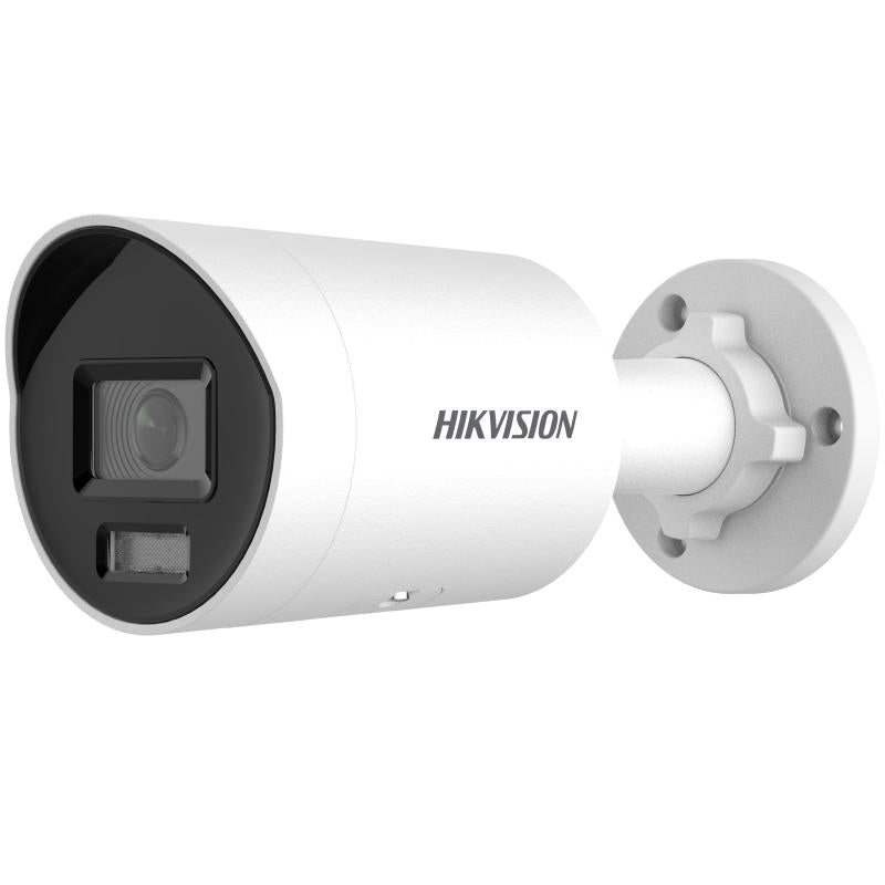Hikvision 4 MP Smart Hybrid Light with ColorVu Fixed Mini Bullet Network Camera | DS-2CD2047G2H-LIU
