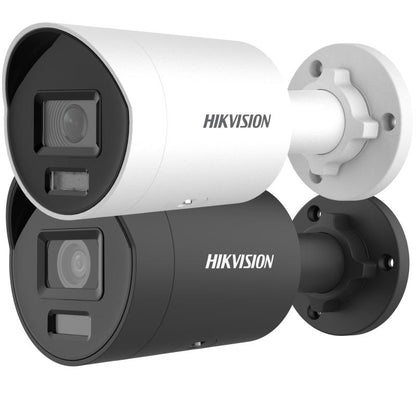 Hikvision 4 MP Smart Hybrid Light with ColorVu Fixed Mini Bullet Network Camera | DS-2CD2047G2H-LIU