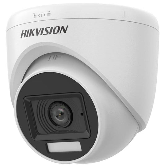 HIKVISION 2MP Smart Hybrid Light Audio Fixed Turret Camera | DS-2CE76D0T-LPFS
