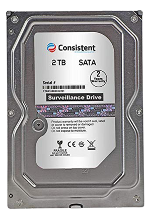 Consistent 2TB Surveillance Hard Disk – Swiftech
