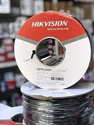 Hikvision CCTV Cable 3+1 / RG59 Coaxial Copper Coil 90Mtr