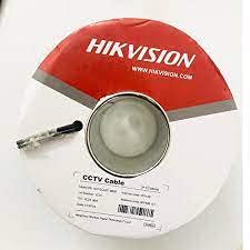 Hikvision CCTV Cable 3+1 / RG59 Coaxial Copper Coil 90Mtr