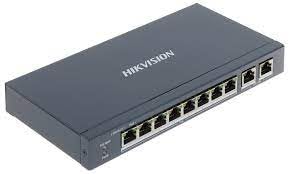 HIKVISION 8 Port Fast Ethernet Unmanaged POE Switch DS-3E0310P-E/M