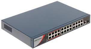 HIKVISION 24 Port Fast Ethernet Unmanaged POE Switch DS-3E0326P-E/M