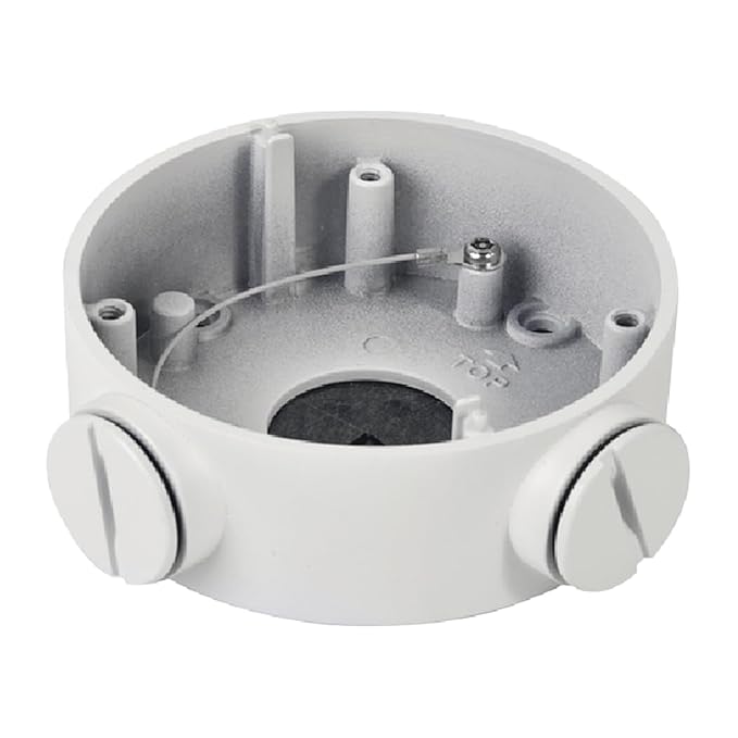 Hikvision Junction box Wall Mount Bracket for Bullet IP Cameras – White | DS-1260ZJ-Y