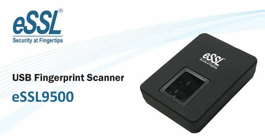eSSL 9500 USB Fingerprint Scanner – Optical, 500dpi, USB 2.0