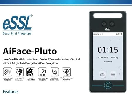 eSSl FACE AIFACE Pluto ATTENDANCE Machine