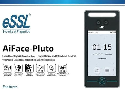 eSSl FACE AIFACE Pluto ATTENDANCE Machine