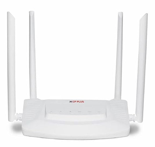 CP PLUS CP-GR-DE412 300Mbps 4G SIM Card Based Router with 2 LAN Port Single_Band (White)