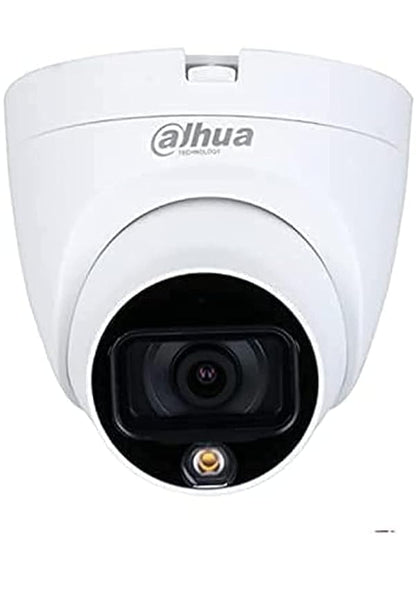 DAHUA 2MP HD(3.6mm) Full Color Eyeball Dome Camera (DH-HAC-HDW1209TLQP-A-LED)