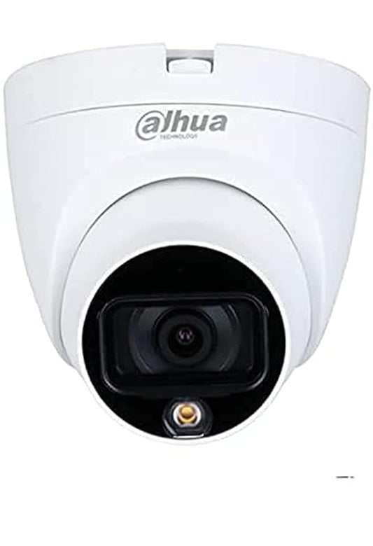 DAHUA 2MP HD(3.6mm) Full Color Eyeball Dome Camera (DH-HAC-HDW1209TLQP-A-LED)