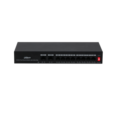 Dahua DH-PFS3010-8ET-65 10-Port Fast Ethernet Switch with 8-Port PoE