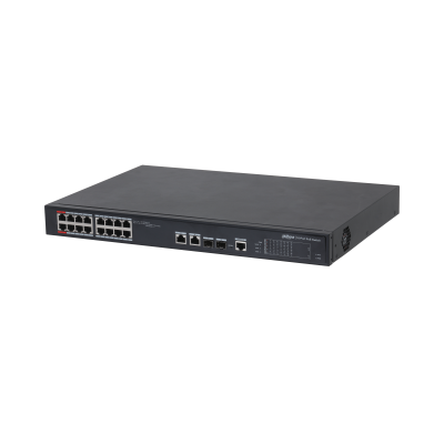 dahua DH-PFS4218-16ET-190 16-port 100 Mbps + 2-port Gigabit Managed PoE Switch