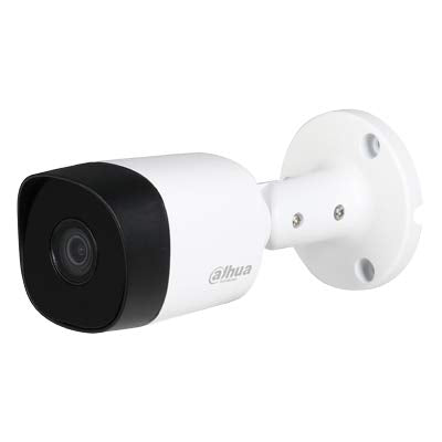 Dahua DH-HAC-HFW1220RP Plastic 2MP 1080P Water-Proof HDCVI IR Night Vision Bullet Camera (White/Black)