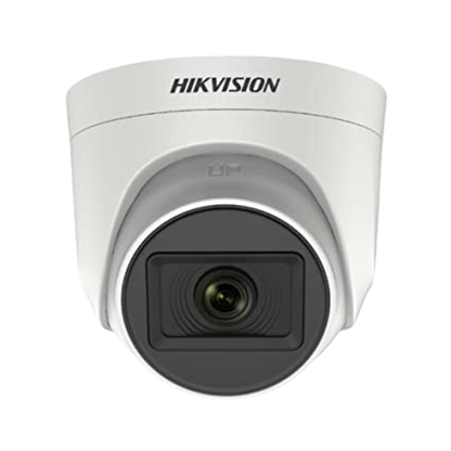 HIKVISION 5MP CCTV CAMERA KIT 4 CHANNEL DVR 1 DOME 1 BULLET CAMERAS WITH AUDIO MIC FULL COMBO KIT code:- G04HIK0002