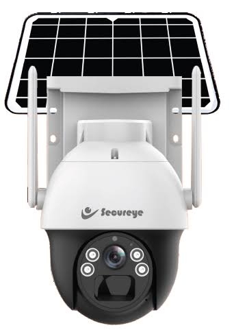 Secureye S-CWC100 – 4MP 4G Solar PT Camera