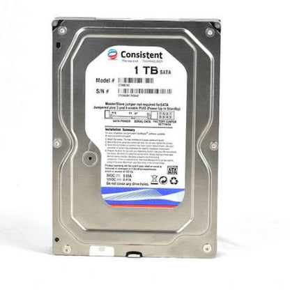 Consistent 1TB Surveillance Hard Drive  ST-CT3001SC
