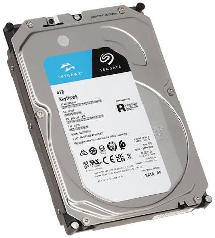 Seagate SkyHawk 4TB Surveillance Hard Drive – ST4000VX007