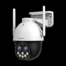 TrueView 4MP Smart, Strobe Siren, Motion Tracking, Inbuilt Mic, All Time Color Vision Dual Lens Wifi Pan/Tilt Camera T18156