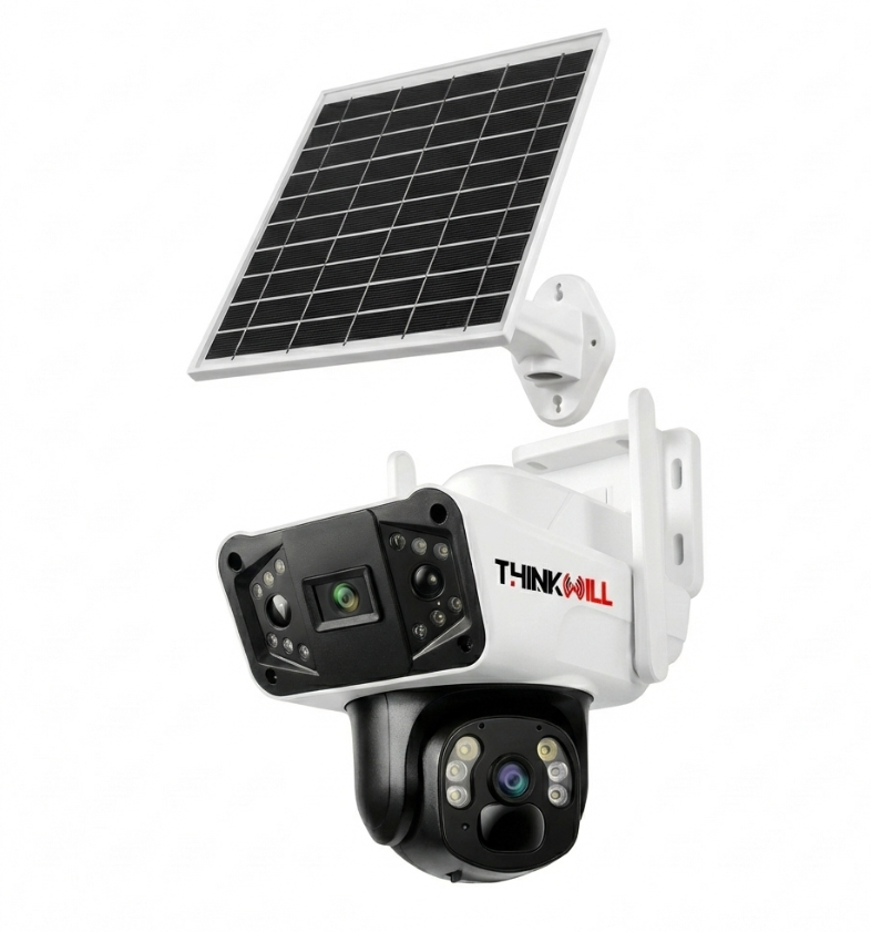 Thinkwell solar dual lens camera